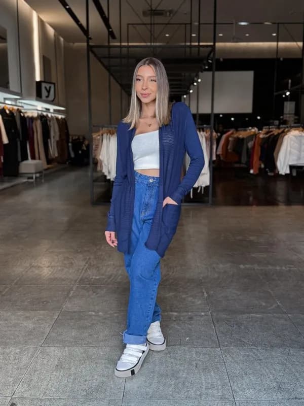 Cardigan Joy tricozinho 